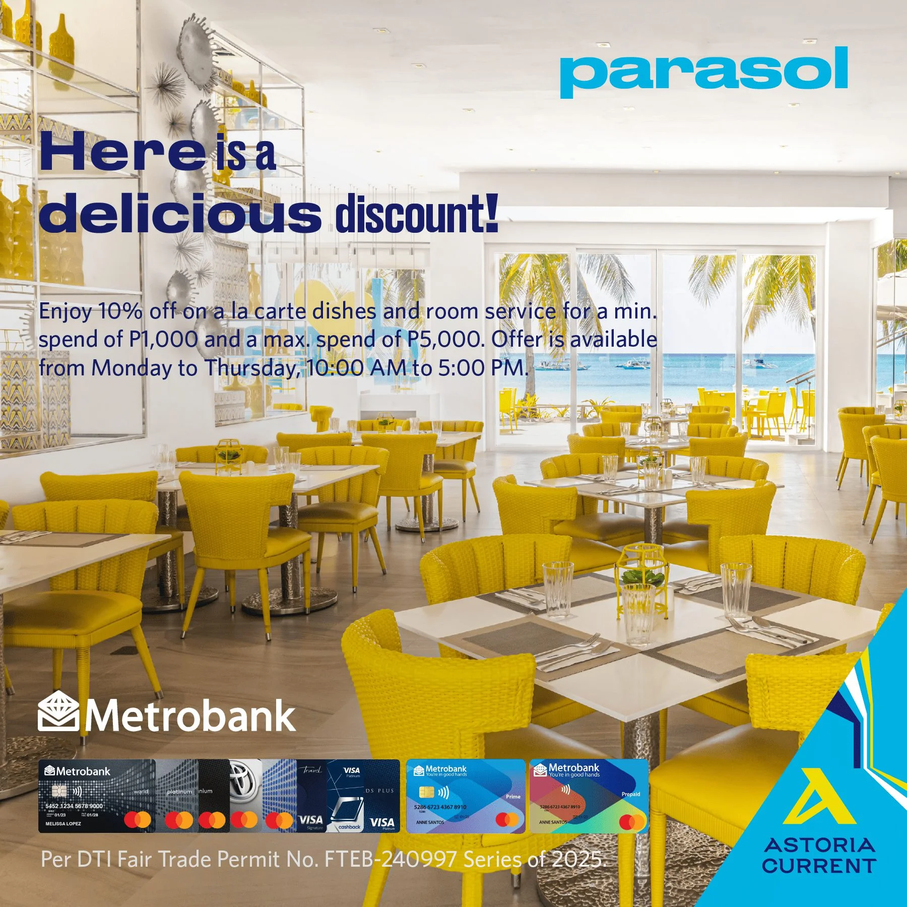 Parasol – Metrobank Promo