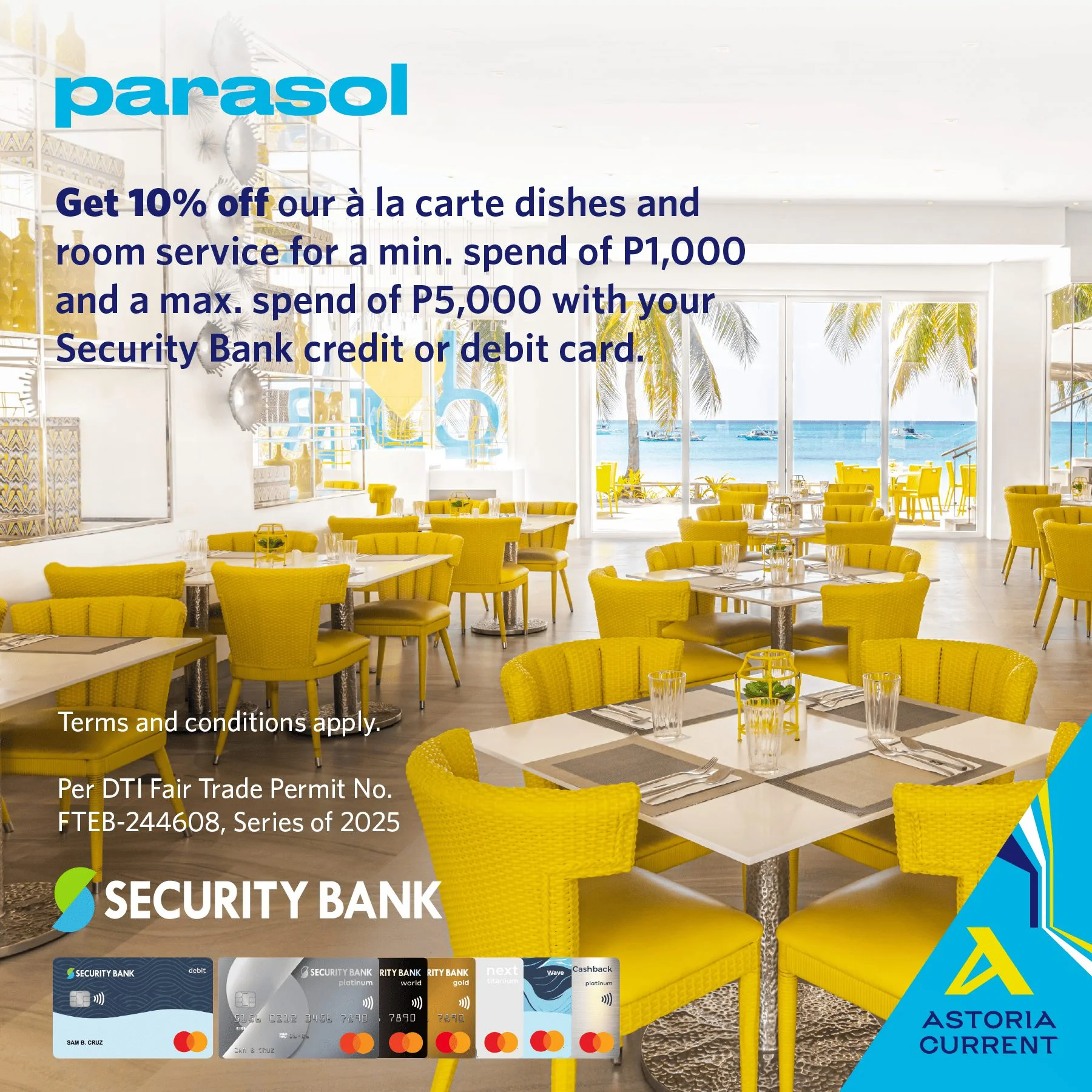 Parasol – Security Bank Promo