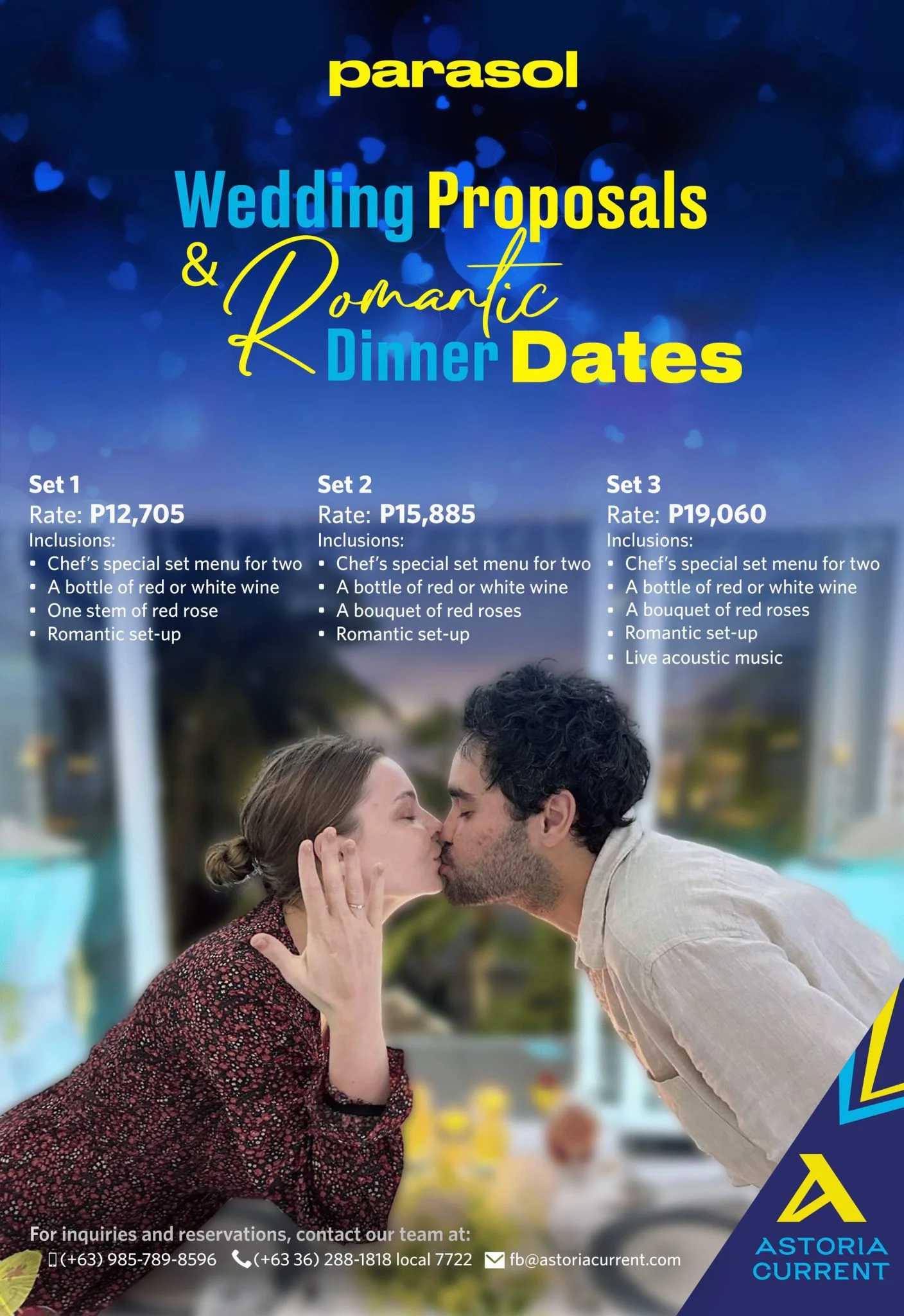 Wedding Proposals and Romantic Dinner Dates